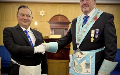 Passing Ceremony hosted by Werneth Lodge 6163
