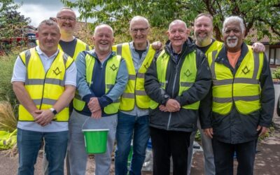 Freemasons Support Springhill Hospice with Car Park Marshalling