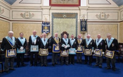 Installation of WBro Peter Shrigley at Lodge of Benevolence